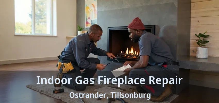 Indoor Gas Fireplace Repair Ostrander, Tillsonburg - ON