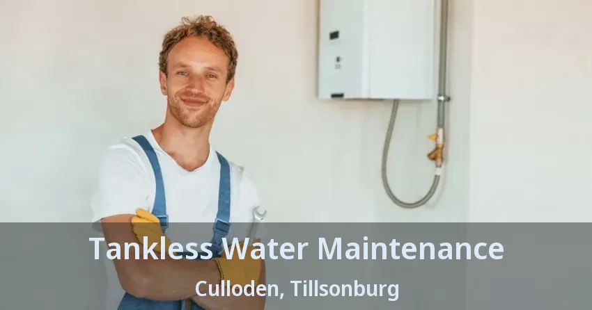 Tankless Water Maintenance Culloden, Tillsonburg - ON Tankless Water Maintenance Culloden, Tillsonburg - ON